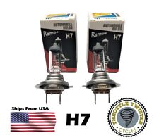 2 Bulbs H7 H7-55 Bright Halogen 55w Bulbs Headlights Lamps Fast Usa Shipping
