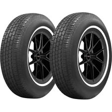 Qty 2 15580r13 Tornel Classic 79s Sl White Wall Tires