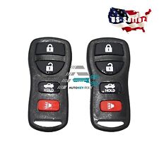 2 New Replacement Keyless Entry Remote Control Key Fob Clicker For Kbrastu15