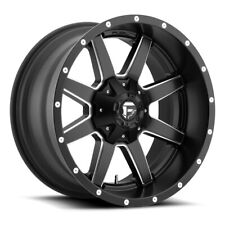 20 Inch Matte Black Wheels Rims Fuel Maverick D538 D53820009847 6 Lug 20x10 -18