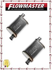 Flowmaster Flowfx Muffler 2.5 Offset In Out Moderate Sound Set Of 2 71236