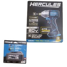 Hercules 20v Brushless 38 Impact Wrench With 5ah Battery 5 Years Warranty