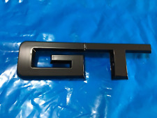 Fits 2015-22 Gt Rear Emblem Gloss Black Genuine Licensed