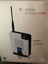 Linksys T-mobile Hotspot Wireless Router With Home Phone Connection.no Ac Adapt