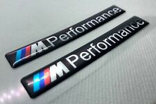 2 Psc. Of Bmw M Performance Logo Badge. 85x12 Mm.