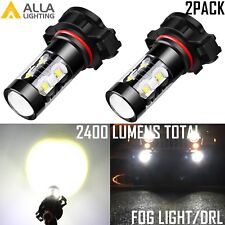 Alla Lighting 2504 Led Driving Fog Lightdaytime Running Light Drl Lamp White2x