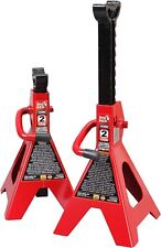 Big Red At42002r Torin Steel Car Jack Stands 2 Ton 4000 Lb Red 1 Pair