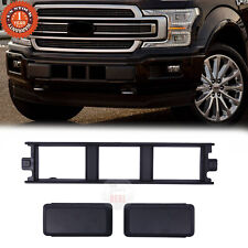 For 2018-2020 Ford F150 Front Bumper Cover Lower Grille Trim Panel Black Plastic