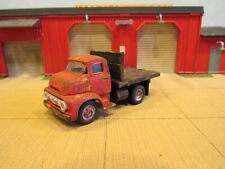 Custom Built Weathered Rusty Junk Parts Yard Ford Flatbed Delivery Truck 164