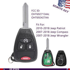 For 2007 - 2014 2015 2016 2017 2018 Jeep Wrangler Remote Car Key Fob Oht692713aa