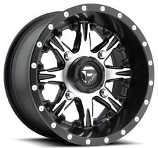 Fuel Nutz 14x7 Atvutv Wheel - Matte Black 4156 43 D5411470a544