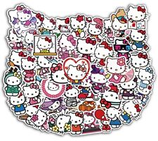 50pcs Hello Kitty Cute Kawaii Vinyl Waterproof Stickers For Water Bottle Laptop