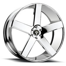 Dub S115 Baller 26x9 5x120 15mm Chrome Wheel Rim 26 Inch