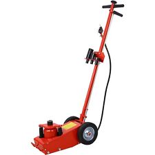 22 Ton Hydraulic Floor Jack Air-operated Axle With 4 Extension Saddles Wheels