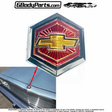 1980 Malibu 83 Wagon Flush Mount Header Panel Emblem Medallion Repro Gm 14013428