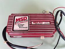 Msd Ignition 6al Pat No. 6420 Multiple Spark Discharge Not Tested