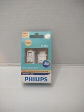 Philips Ultinon Led Light 4157 Amber Two Bulbs Drl Daytime Replacement