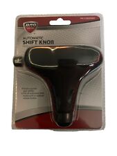 Universal Automatic Shift Knob Replacement W Release Button-black W Red Stitch