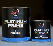 Platinum Prime 41 Automotive 2k Primer Surfacer Quart Size Kit Whardener