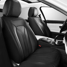 For Suzuki Reno 2005-2008 Faux Leather Car Front 2-seat Covers Cushion Pad Black