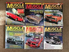 Lot Of Six 2006 Editions Of Hemmings Muscle Machines Magazine Mopar Ford Chevy