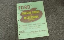 1932 Ford Model 18 Chassis Parts Accessories Catalog Manual