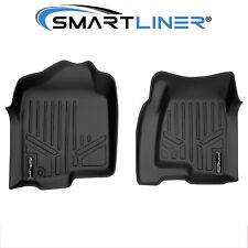 Smartliner Custom Fit Floor Mats 1st Row Liner Black For 99-07 Trucksuv