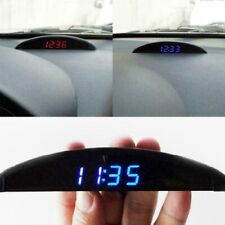 12v Digital Led Alarm Vehicle Electronic Car Clock Voltmeter Thermometer 3 In 1