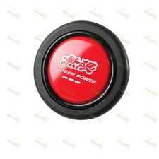 Horn Button Red Fits Mugen Power Momo Raid Nrg Steering Wheel Racing Jdm X1