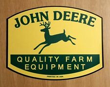 2 John Deere Farm Equipment 6 X 4.5 Decal Stickers Farm Tool Free Usa Flag
