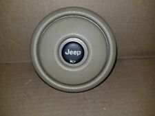 80-95 Jeep Cj Wrangler Yj Steering Wheel Horn Center Cap Sand