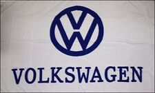 Volkswagen White Racing 3x5 Ft Banner Flag Car Racing Show Garage Wall Workshop