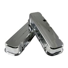 Big Block Chevy 454 Chrome Steel Valve Covers Tall Style - Bbc 396 402 427