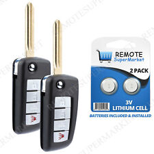 2 Replacement For Infiniti 2002-06 G35 Q45 2004-10 Qx56 Remote Car Flip Key Fob