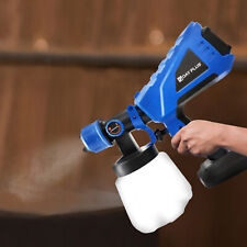 Electric Spray Gun 550w Hvlp Paint Sprayer Painting Compressor 110v Home Diy