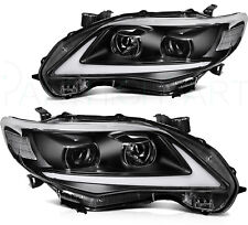 For 2011-2013 Toyota Corolla Headlights Assembly Pair  Replacement Lamps