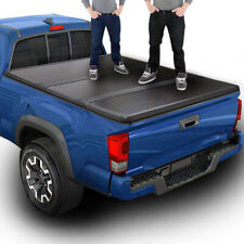 4.6ft Hard Tri-fold For 2022-2023 2024 Ford Maverick Tonneau Cover Truck Bed Fir
