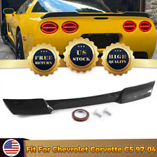 For 97-04 Corvette C5 Zr1 Extended Style Carbon Fiber Rear Trunk Wing Spoiler