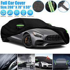 2xl Size Full Car Cover Outdoor Sun Dust Scratch Rain Snow Waterproof Breathable