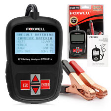 Foxwell Bt100 Pro 12v Car Battery Load Tester Battery Analyzer Tool 100-1100cca