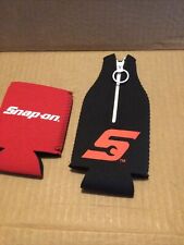 Snap On Tools Collectable Magnetic Bottle Jacket And Can Koozie
