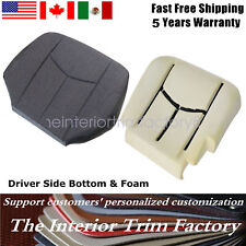 For 03-07 Chevy Silverado 1500 2500 Driver Bottom Cloth Seat Cover Foam Cushion