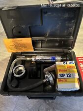 New Stant St-255 Cooling System Pressure Tester Kit With Case 3 Radiator Caps