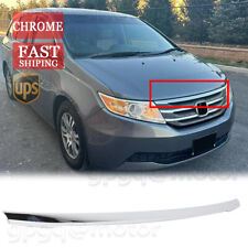 For Honda Odyssey 11-13 Chrome New Grille Trim Grill Upper Ho1217105 75105tk8a01