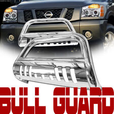 For 06-14 Honda Ridgeline Stainless Hd Chrome Bull Bar Bumper Grill Grille Guard