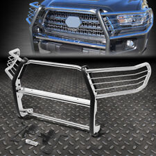For 16-19 Toyota Tacoma Stainless Steel Front Bumper Brush Grille Guard Frame