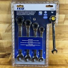 Teq Correct Pro Gearwrench 5pc Metric Ratcheting Combination Wrench Set 93004d