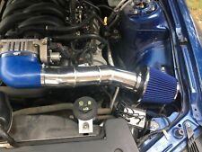 Bcp Blue 05-09 Ford Mustang 4.6l V8 Cold Air Intake Racing System Filter