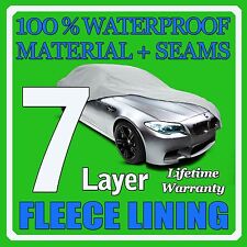 7 Layer Car Cover Breathable Waterproof Layers Outdoor Indoor Fleece Lining Sif7
