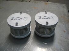 Two S.co.t Air Cleaners Ford Flathead Blower Stromberg Super Charger Scot